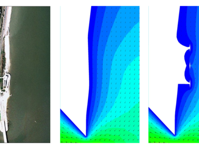 Hydrodynamic Modeling of a Proposed Pocket Beach